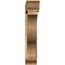 Ekena Millwork Funston Traditional Rough Sawn Bracket w/ Offset Brace, Western Red Cedar, 8"W x 42"D x 42"H BKT0806X42X42FST01RWR - alternate 4